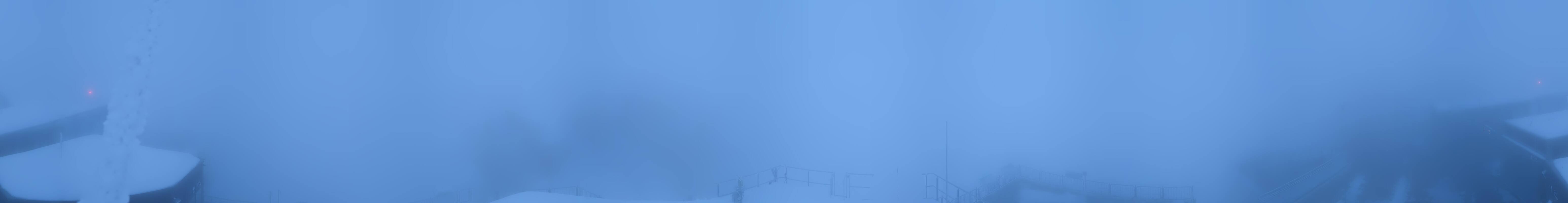 Archiv Foto Webcam Zugspitze: Panoramablick vom Gipfel