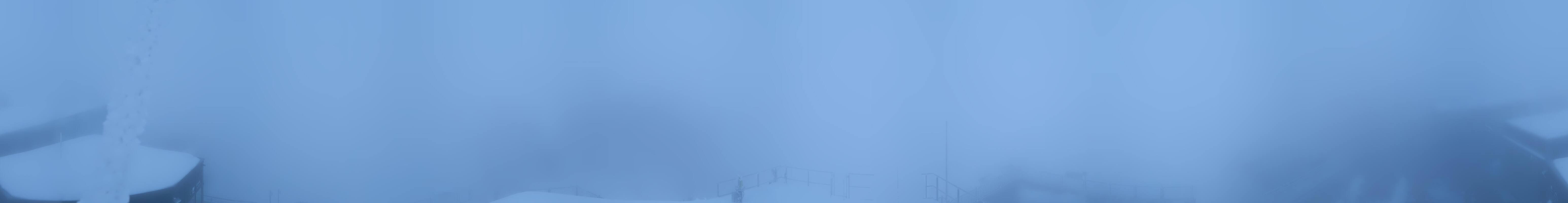 Archiv Foto Webcam Zugspitze: Panoramablick vom Gipfel