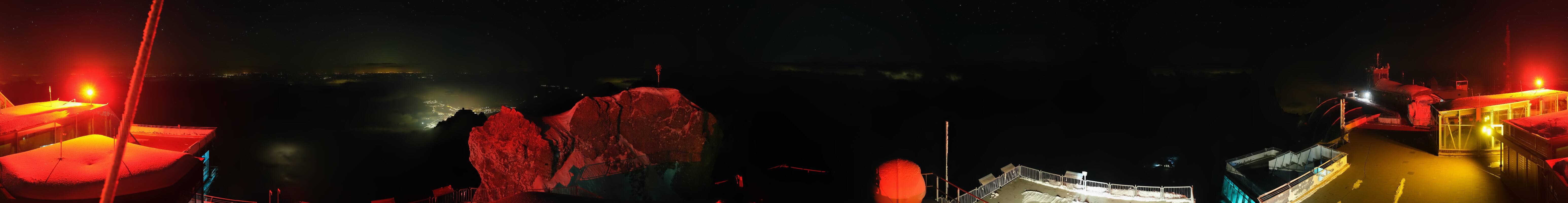 Archived image Webcam Panoramic View Zugspitze