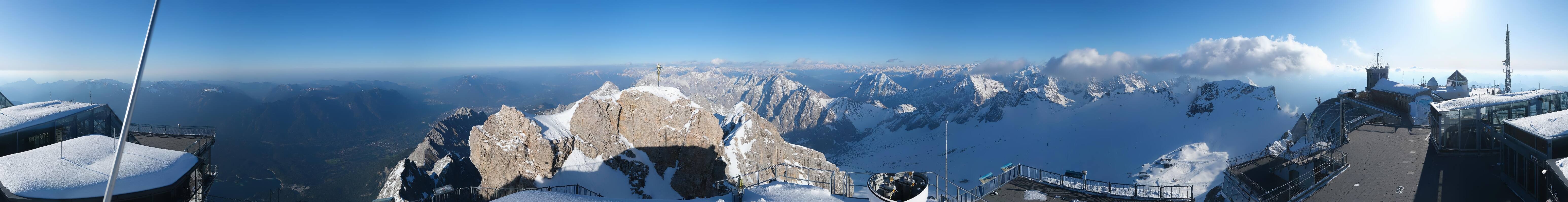 Archived image Webcam Panoramic View Zugspitze
