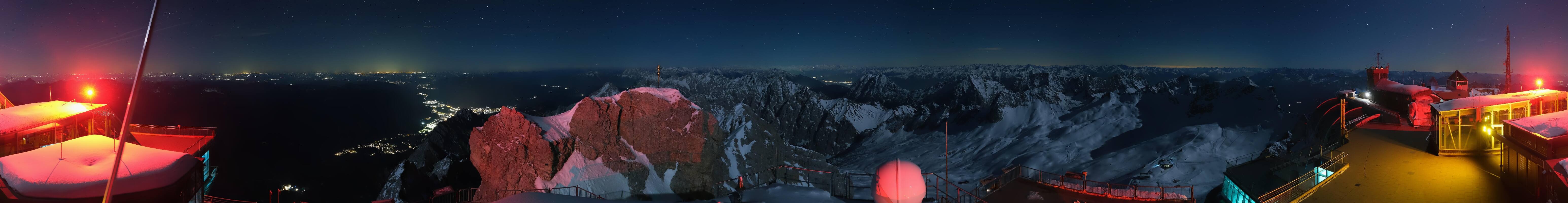 Archived image Webcam Panoramic View Zugspitze