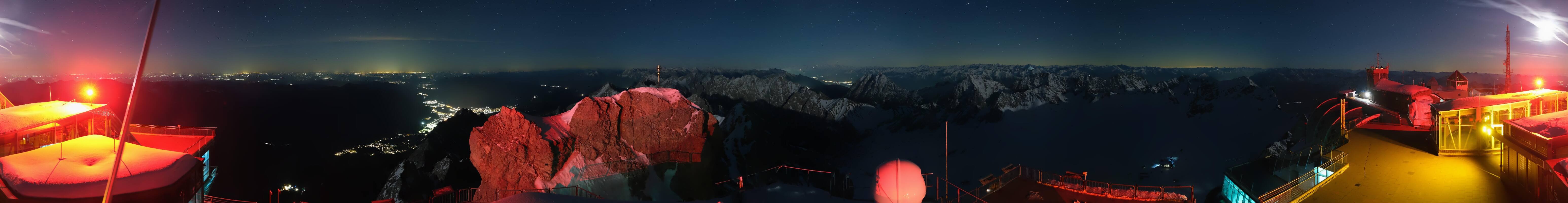 Archived image Webcam Panoramic View Zugspitze