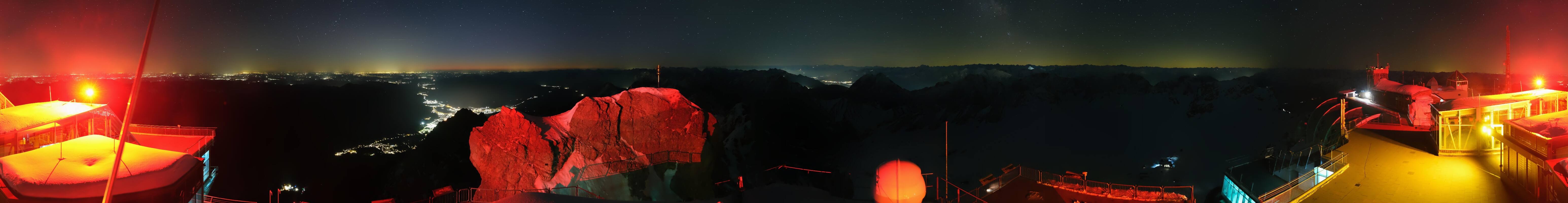 Archived image Webcam Panoramic View Zugspitze