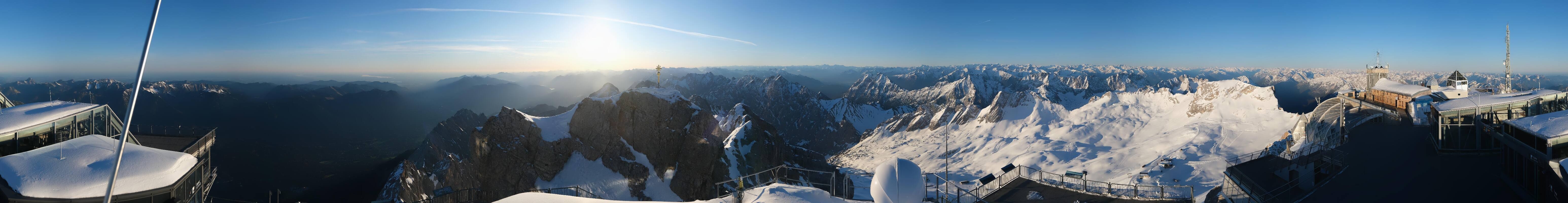 Archived image Webcam Panoramic View Zugspitze