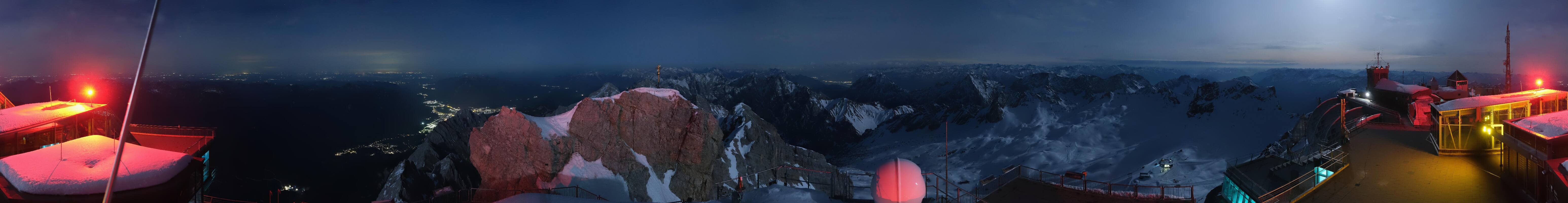 Archived image Webcam Panoramic View Zugspitze