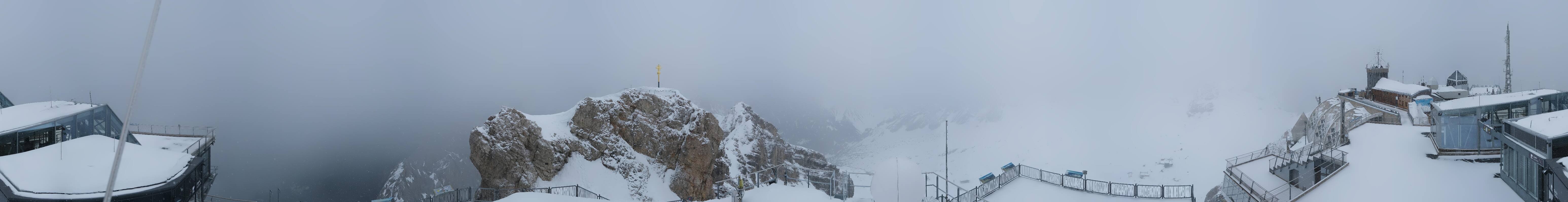 Archived image Webcam Panoramic View Zugspitze