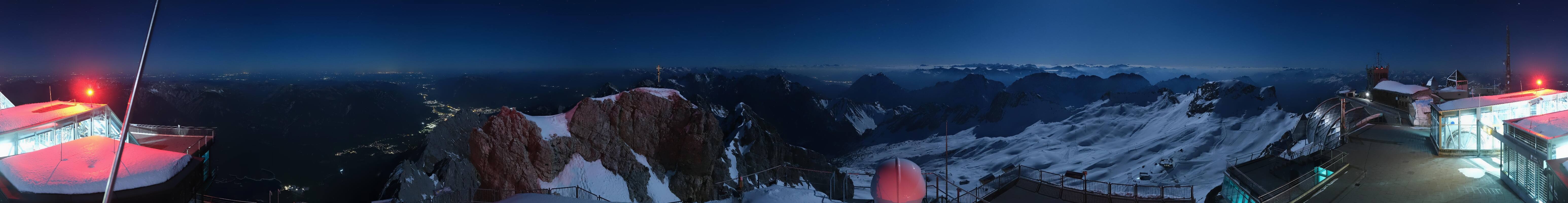 Archived image Webcam Panoramic View Zugspitze