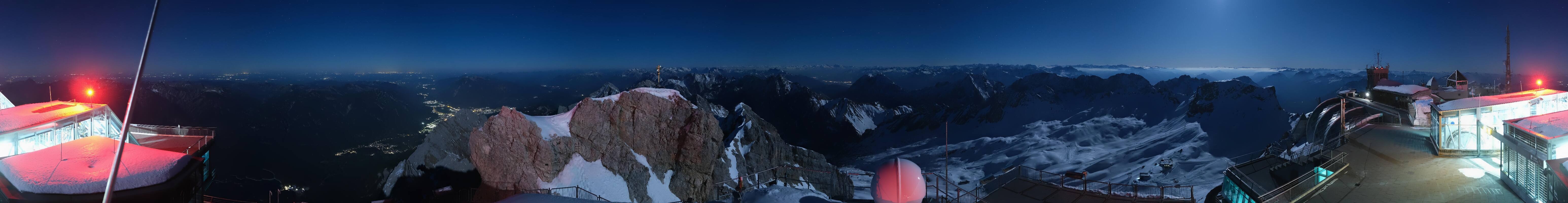 Archived image Webcam Panoramic View Zugspitze