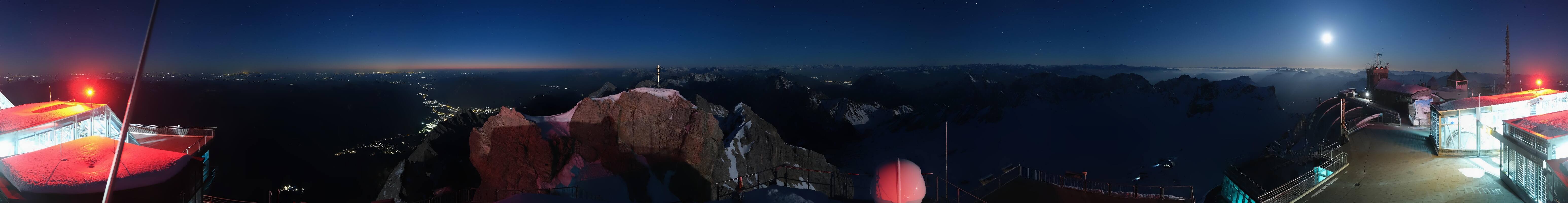 Archived image Webcam Panoramic View Zugspitze