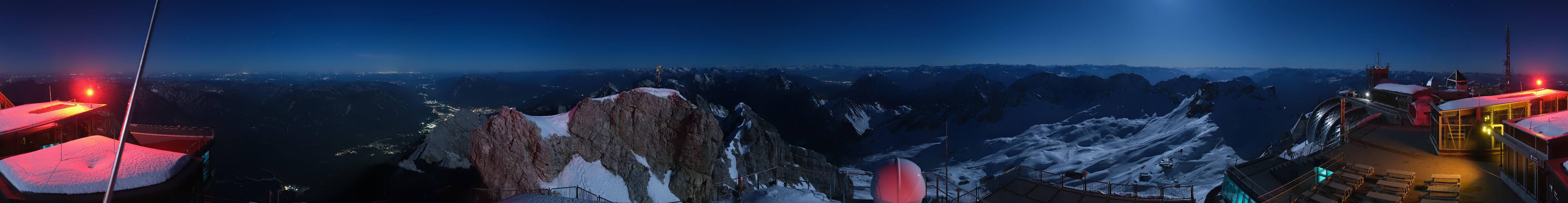 Archived image Webcam Panoramic View Zugspitze