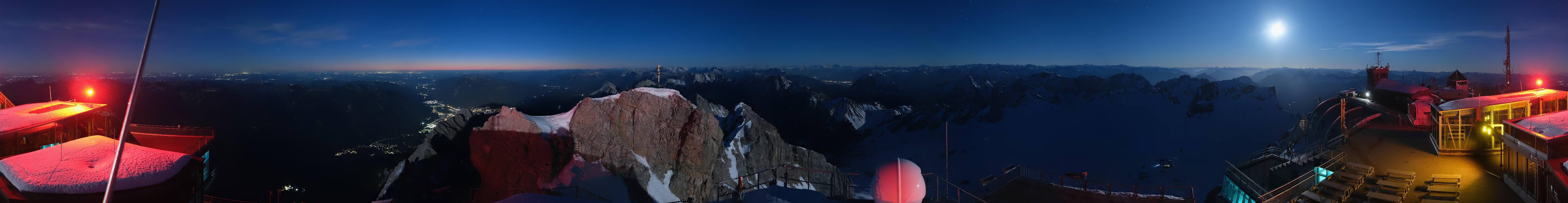 Archived image Webcam Panoramic View Zugspitze
