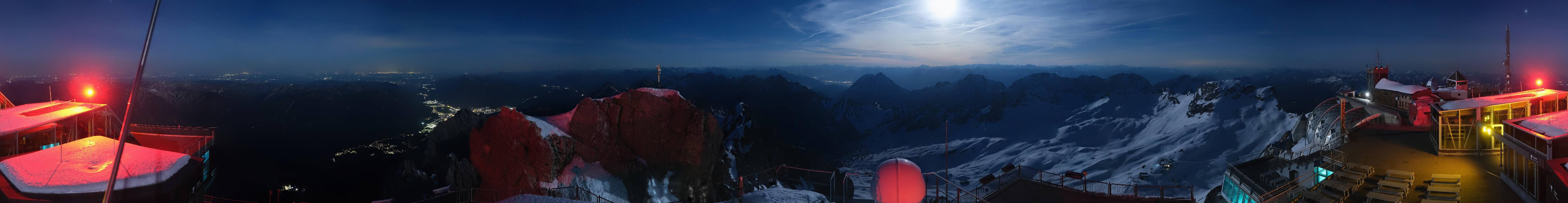 Archived image Webcam Panoramic View Zugspitze