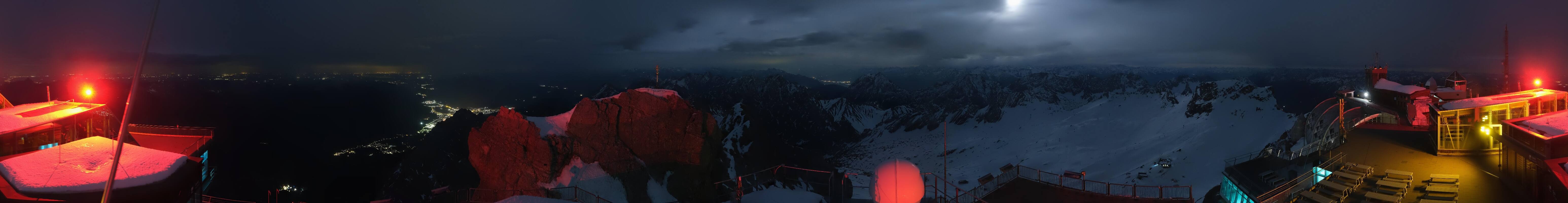 Archived image Webcam Panoramic View Zugspitze