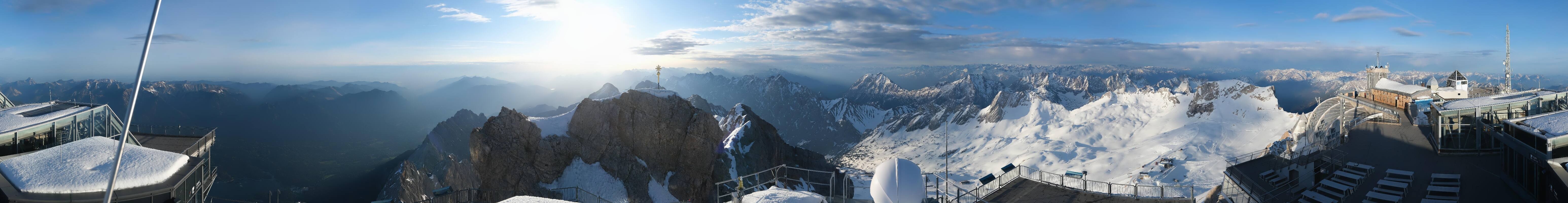 Archived image Webcam Panoramic View Zugspitze