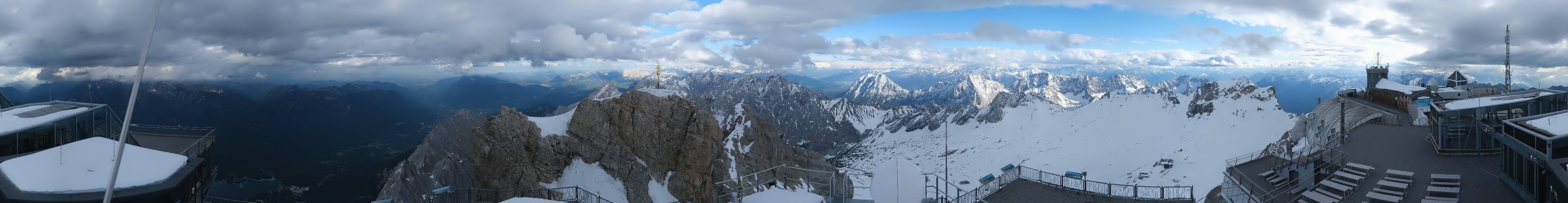Archived image Webcam Panoramic View Zugspitze