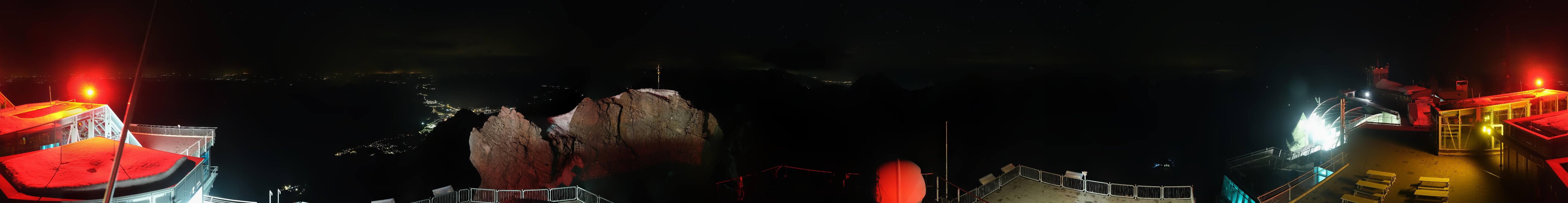 Archived image Webcam Panoramic View Zugspitze
