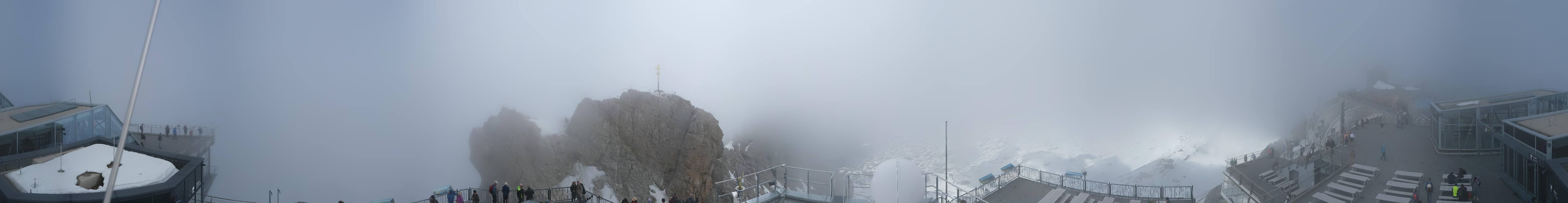 Archived image Webcam Panoramic View Zugspitze