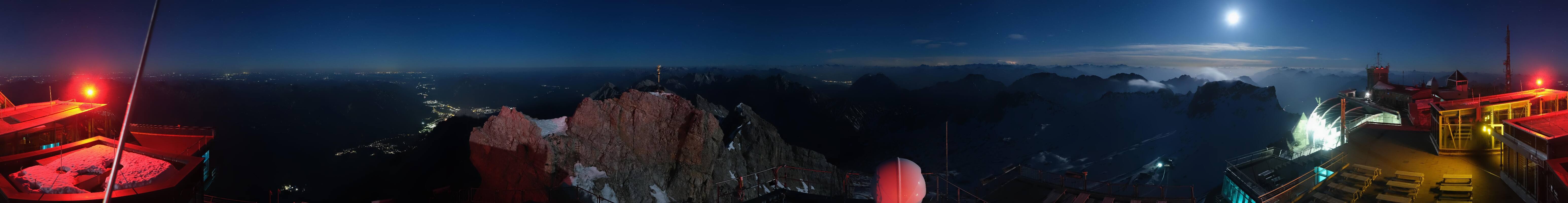 Archived image Webcam Panoramic View Zugspitze