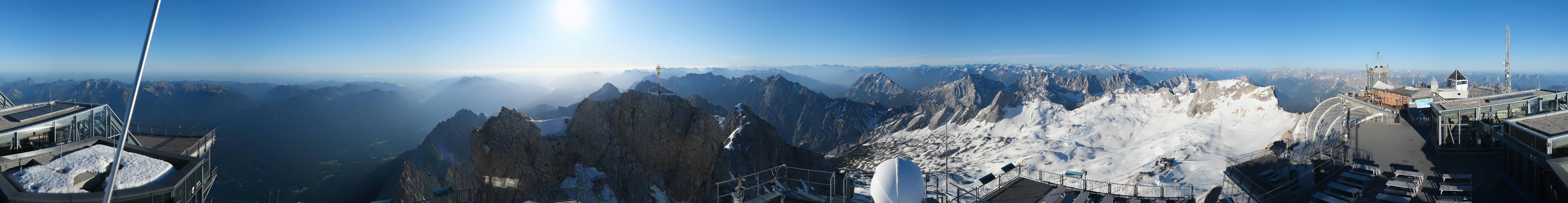 Archived image Webcam Panoramic View Zugspitze