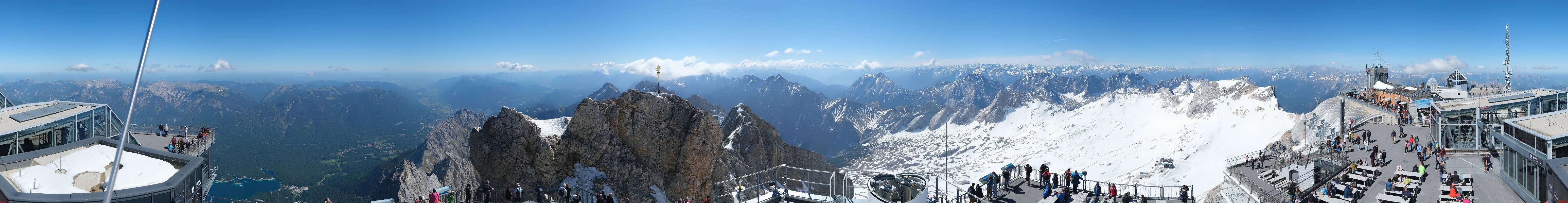 Archived image Webcam Panoramic View Zugspitze