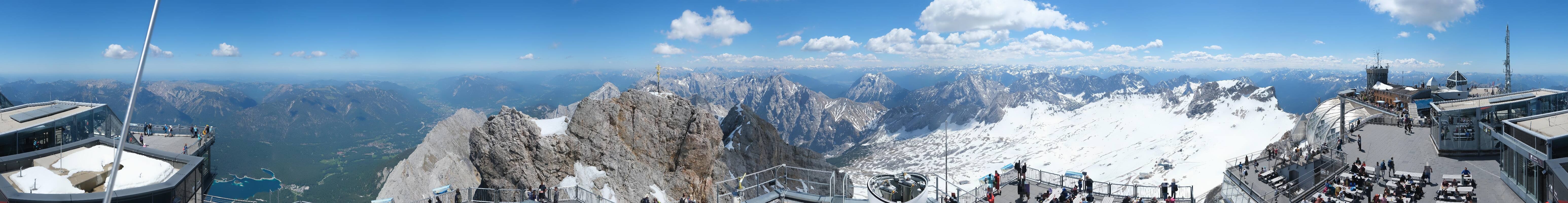 Archived image Webcam Panoramic View Zugspitze
