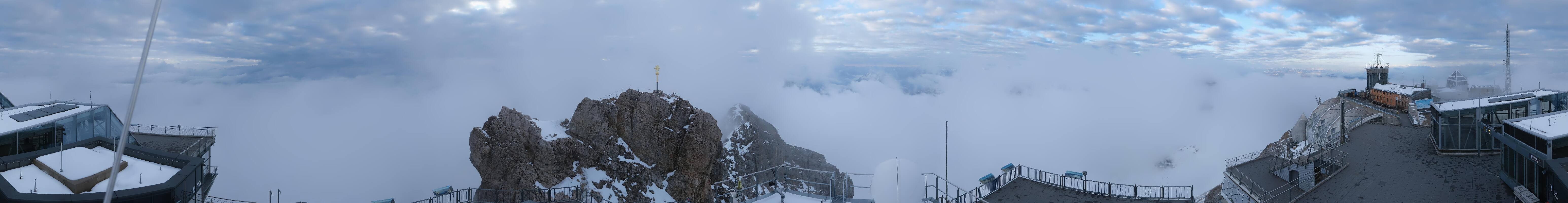 Archived image Webcam Panoramic View Zugspitze