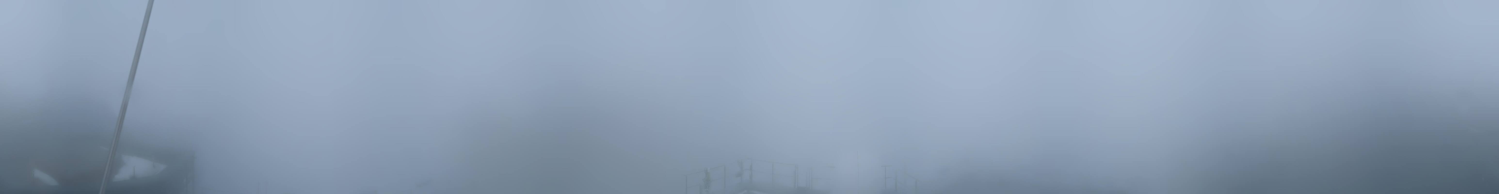 Archiv Foto Webcam Zugspitze: Panoramablick vom Gipfel