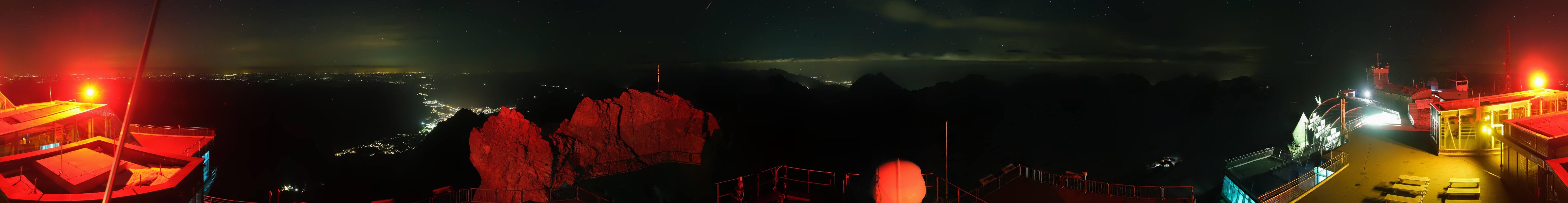 Archived image Webcam Panoramic View Zugspitze