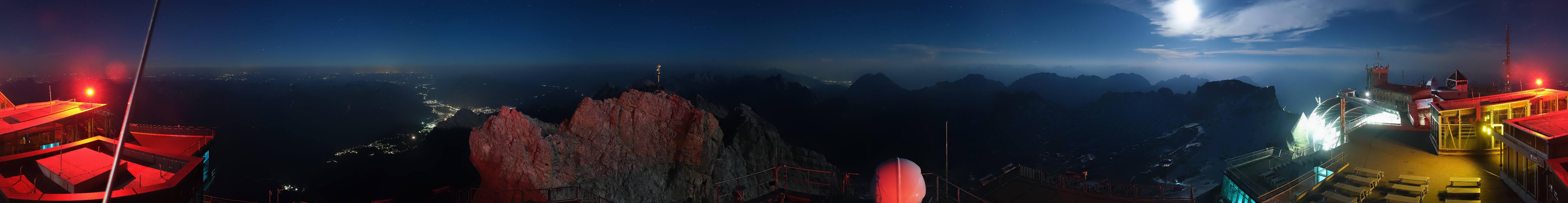 Archived image Webcam Panoramic View Zugspitze