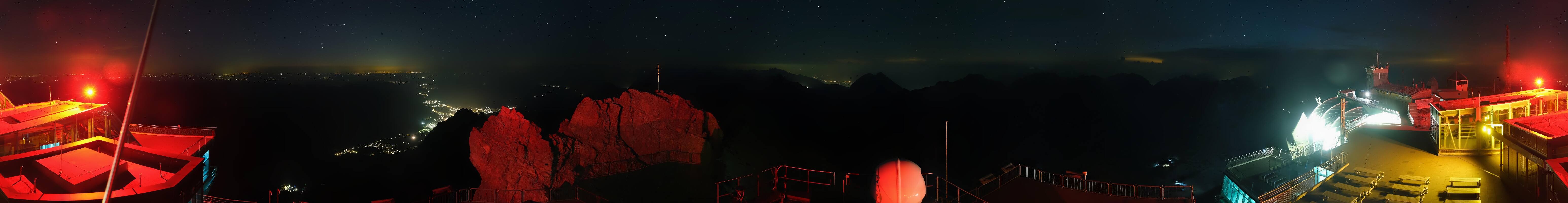 Archived image Webcam Panoramic View Zugspitze