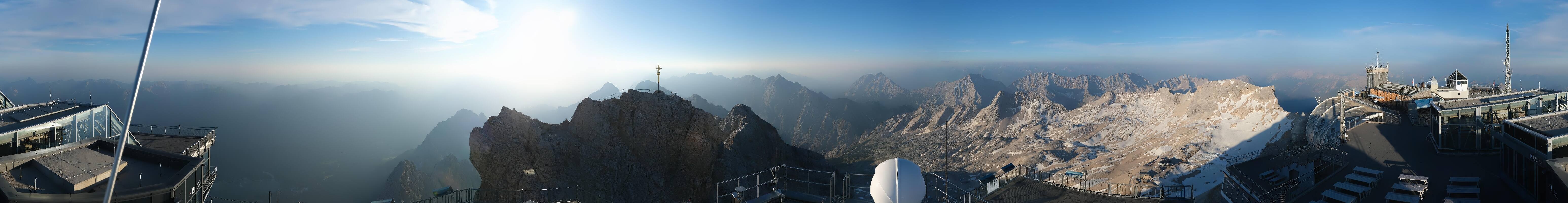 Archived image Webcam Panoramic View Zugspitze