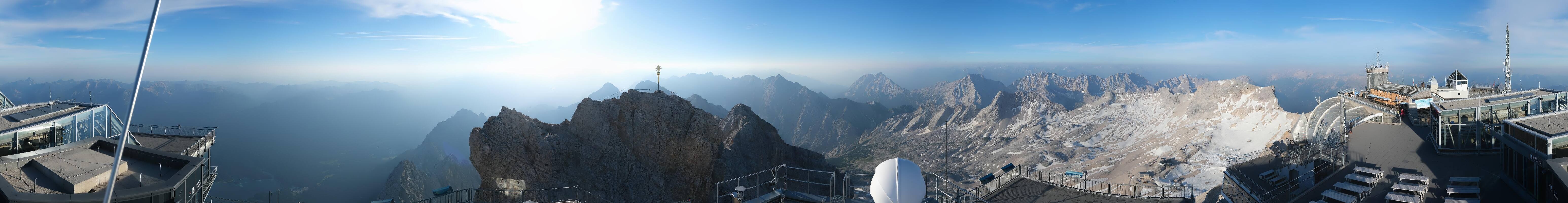 Archived image Webcam Panoramic View Zugspitze