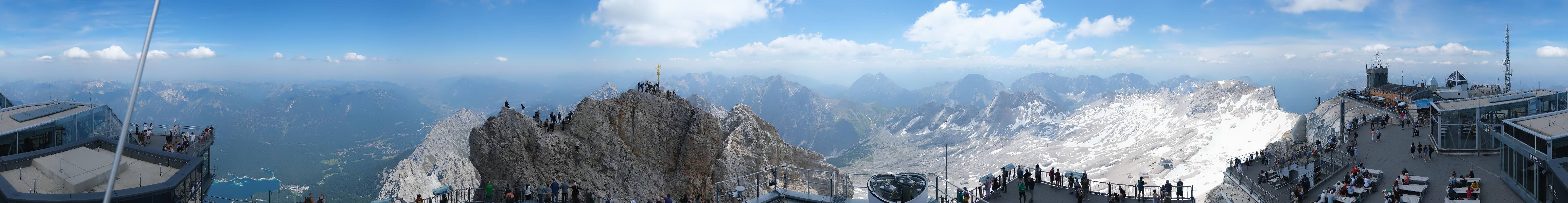 Archived image Webcam Panoramic View Zugspitze