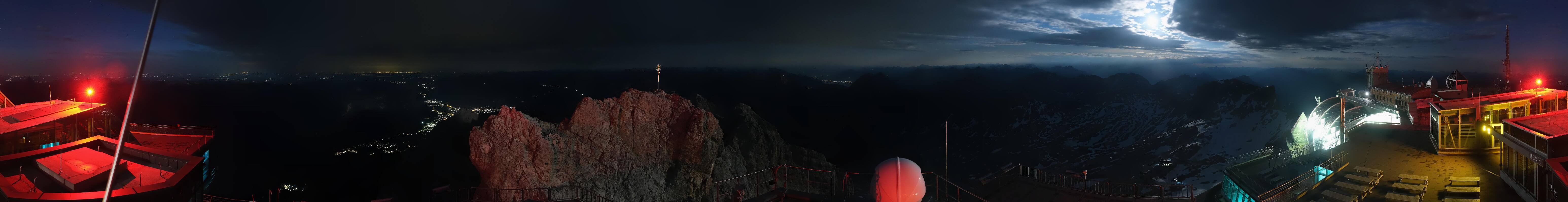 Archived image Webcam Panoramic View Zugspitze