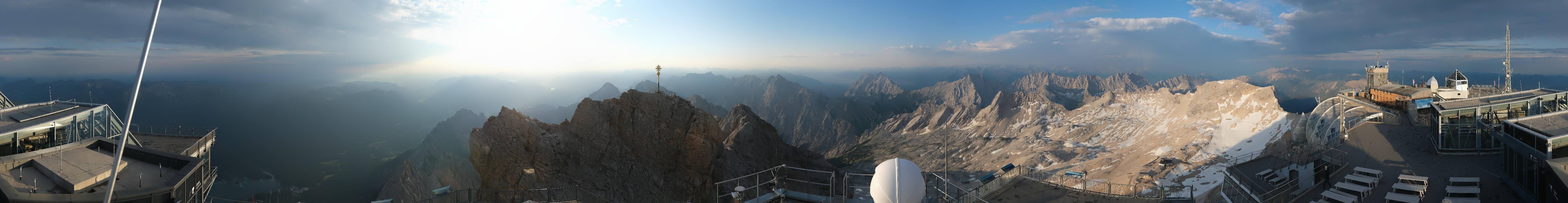 Archived image Webcam Panoramic View Zugspitze