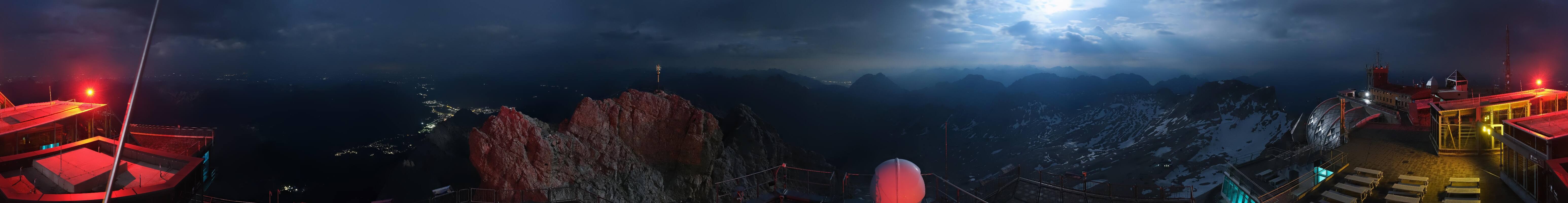 Archived image Webcam Panoramic View Zugspitze