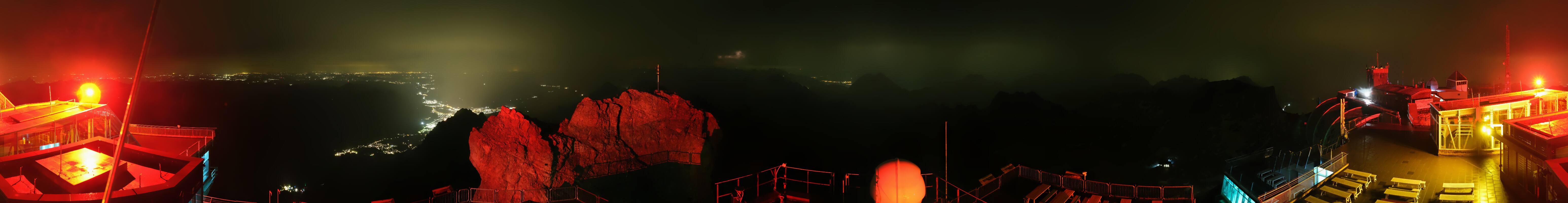 Archived image Webcam Panoramic View Zugspitze