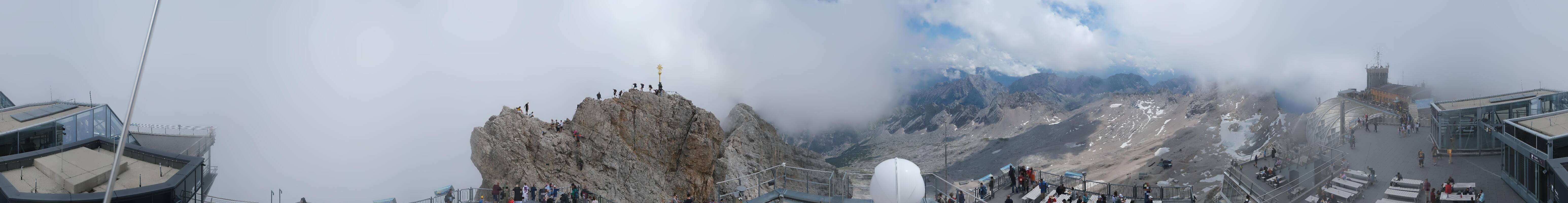 Archived image Webcam Panoramic View Zugspitze