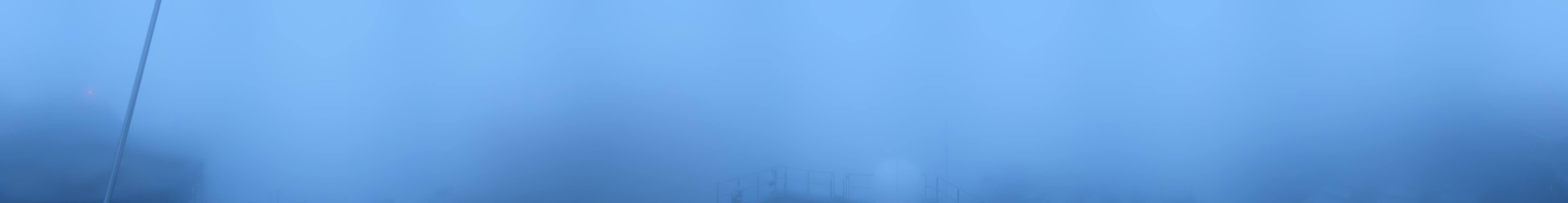 Archiv Foto Webcam Zugspitze: Panoramablick vom Gipfel