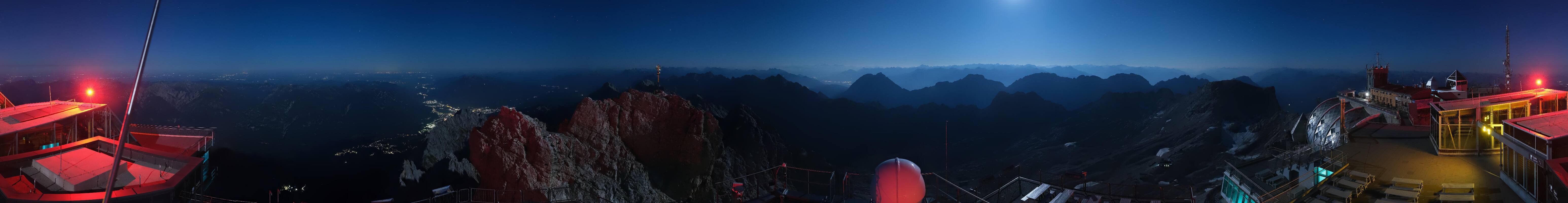 Archived image Webcam Panoramic View Zugspitze