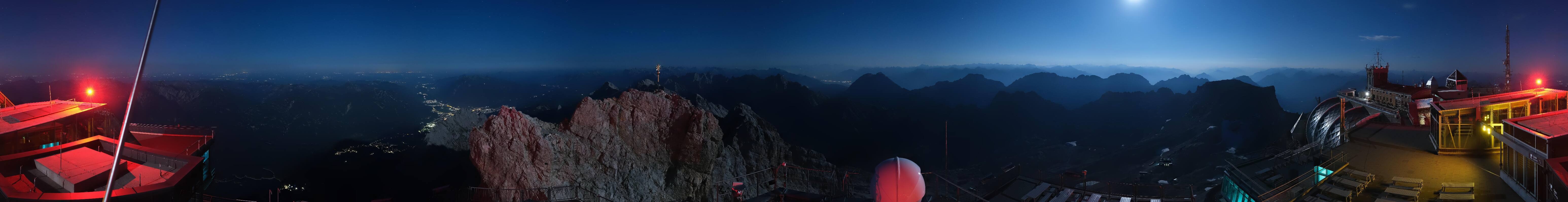 Archived image Webcam Panoramic View Zugspitze