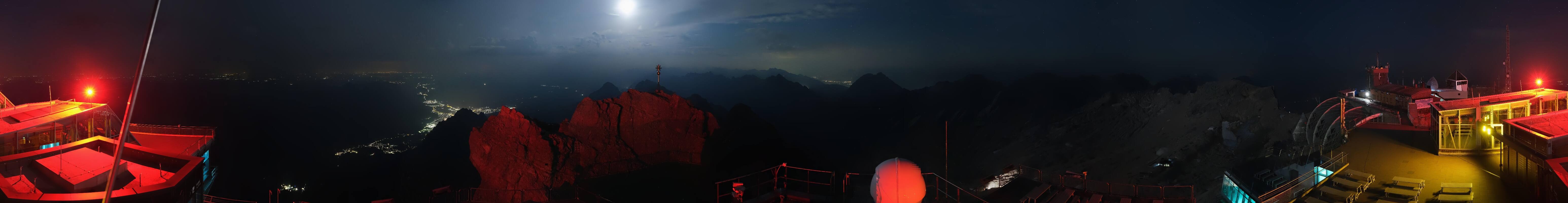 Archived image Webcam Panoramic View Zugspitze