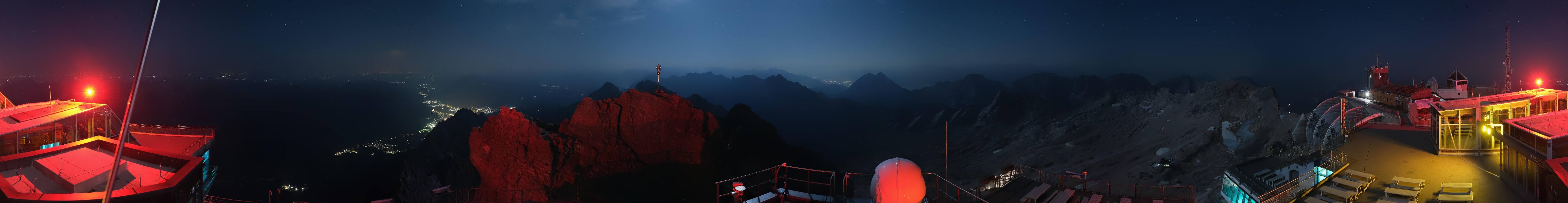 Archived image Webcam Panoramic View Zugspitze