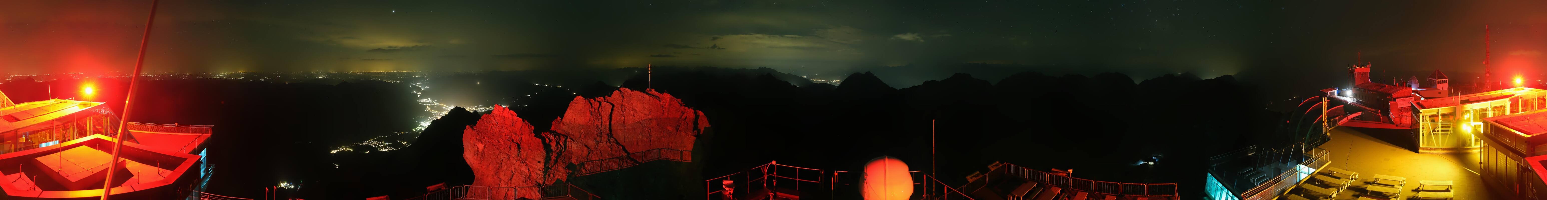 Archived image Webcam Panoramic View Zugspitze