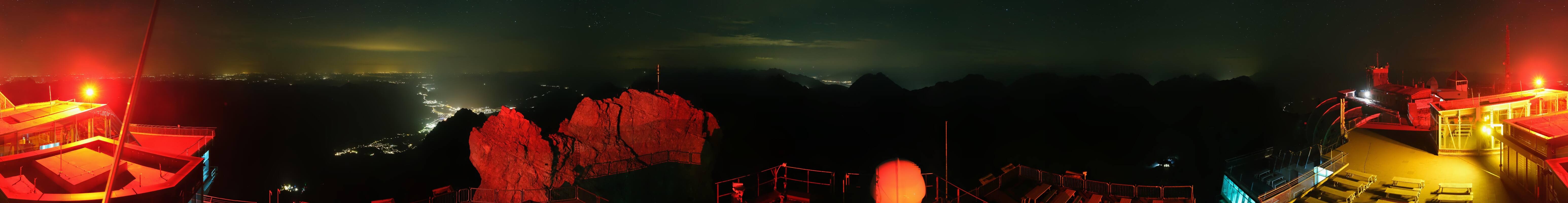 Archived image Webcam Panoramic View Zugspitze