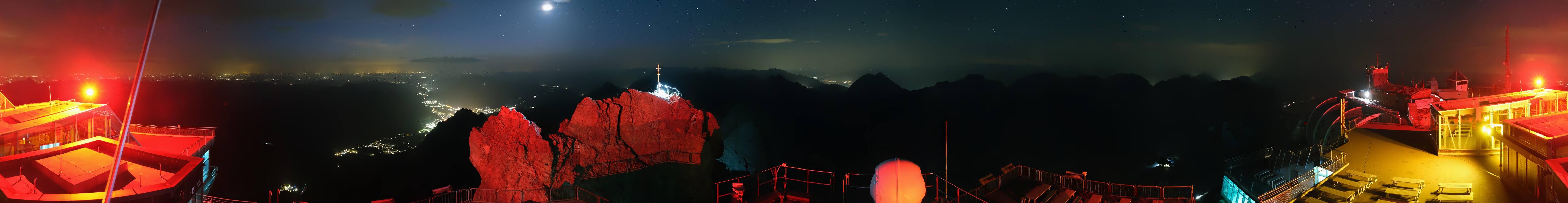 Archived image Webcam Panoramic View Zugspitze