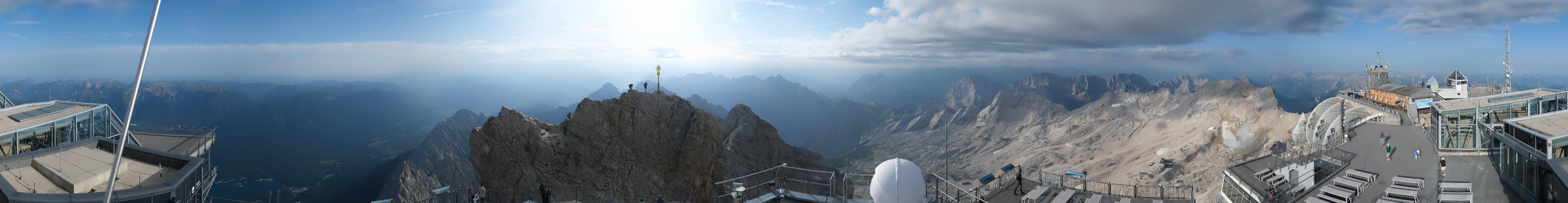 Archived image Webcam Panoramic View Zugspitze