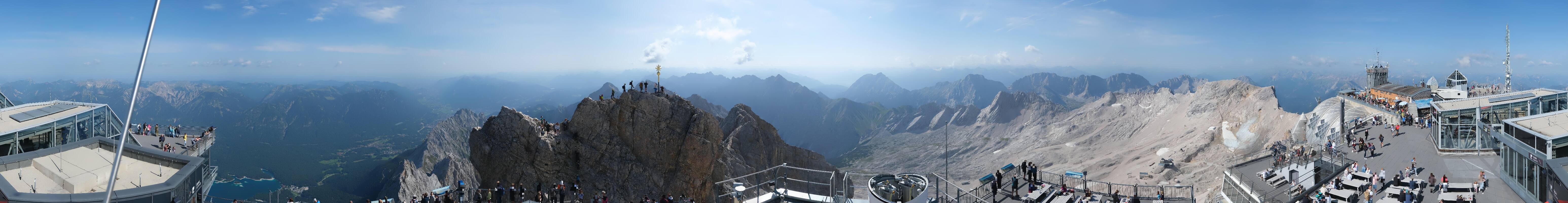 Archived image Webcam Panoramic View Zugspitze