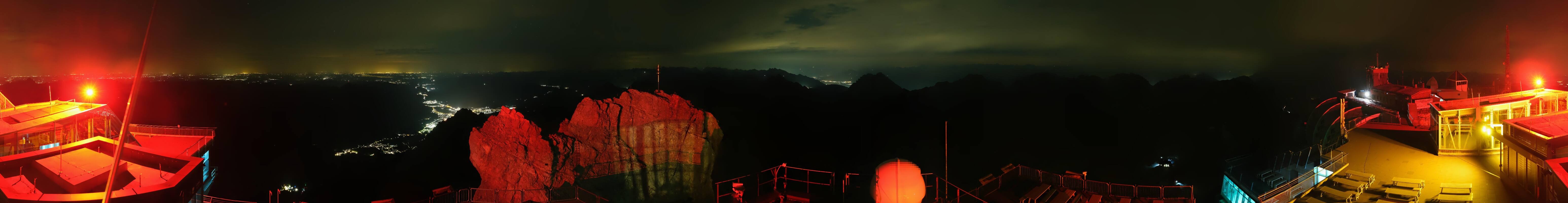 Archived image Webcam Panoramic View Zugspitze