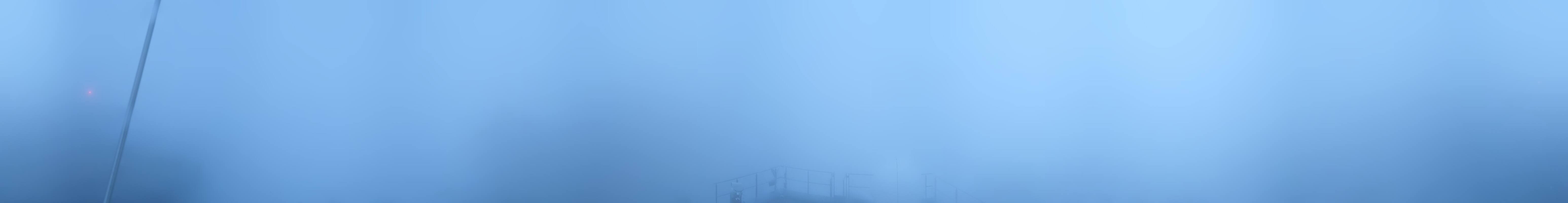 Archiv Foto Webcam Zugspitze: Panoramablick vom Gipfel